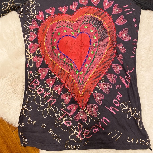 Desigual Fitted Long Sleeved Top - Picture 3 of 8